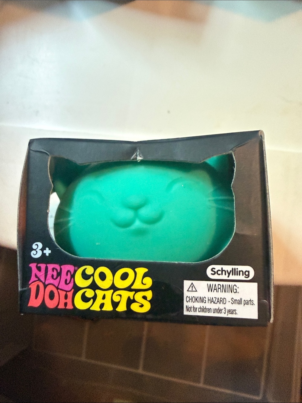 Schylling needoh funky pup NIB. Teal color